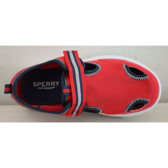 Sperry STL265757 Toddler Boy's Sz 11M Red Coastal Break Sandals - Picture 6 of 9